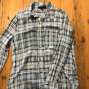 Velvet heart Long Sleeve Button Down Shirt